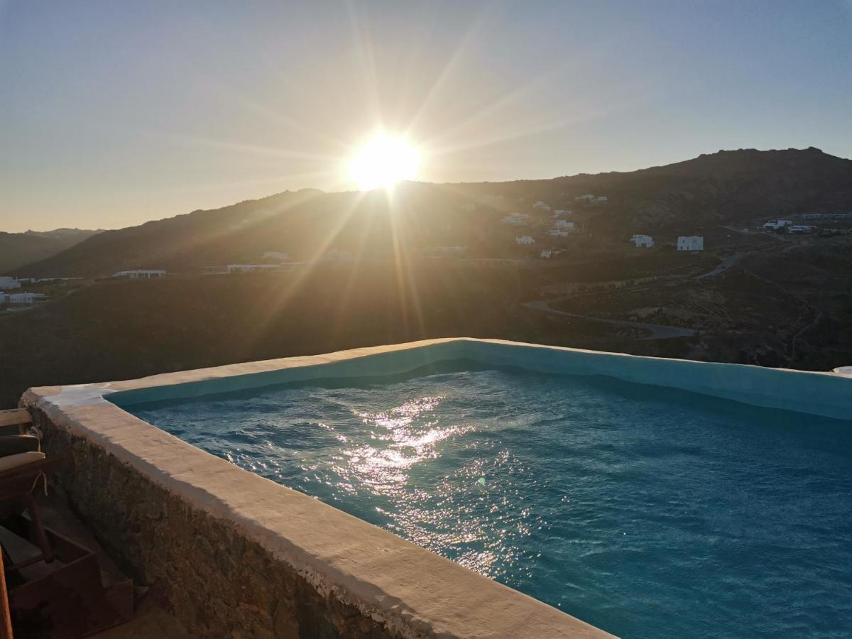 Villa Viktoria In Elia Beach, Mykonos Mykonos Town Екстериор снимка