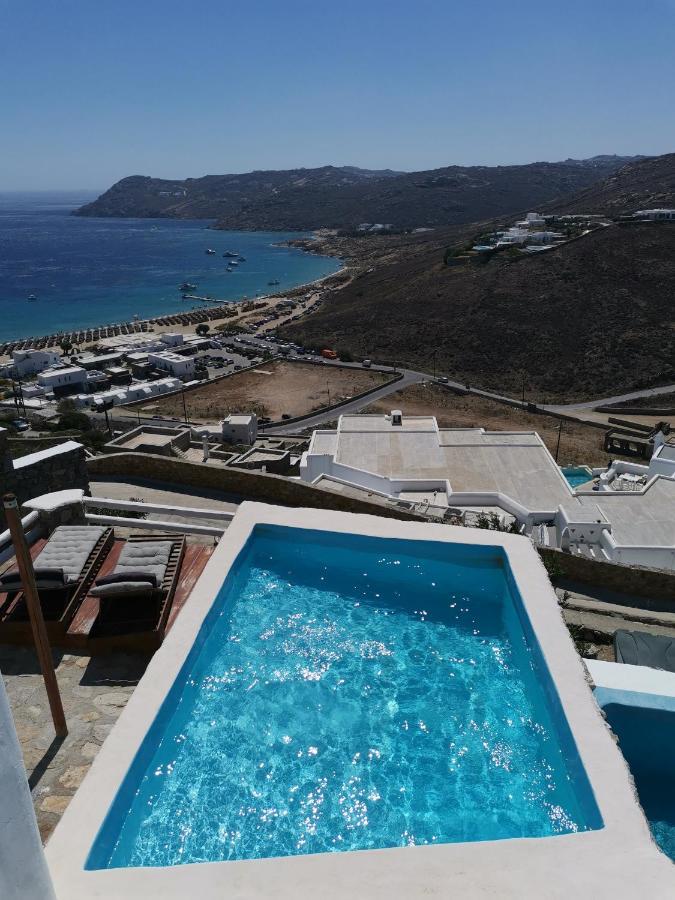 Villa Viktoria In Elia Beach, Mykonos Mykonos Town Екстериор снимка